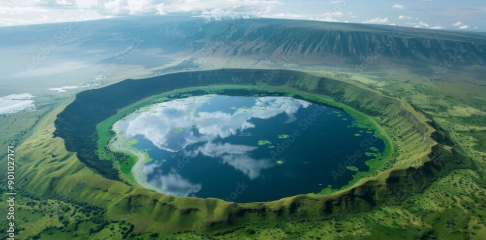 Ngorongoro Crater Volcanic caldera with diverse wildlife